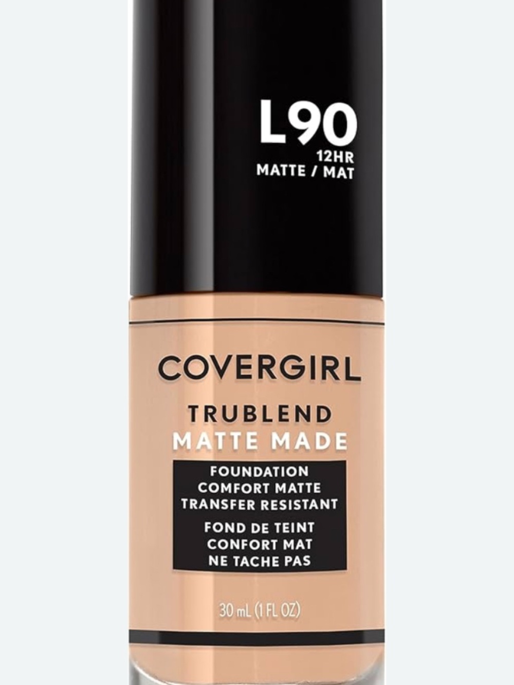 COVERGIRL TruBlend Matte Made Foundation L90 Classic Beige NWT
